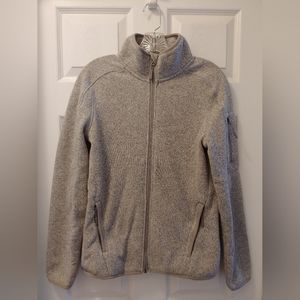Stoic grey knit jacket Size L